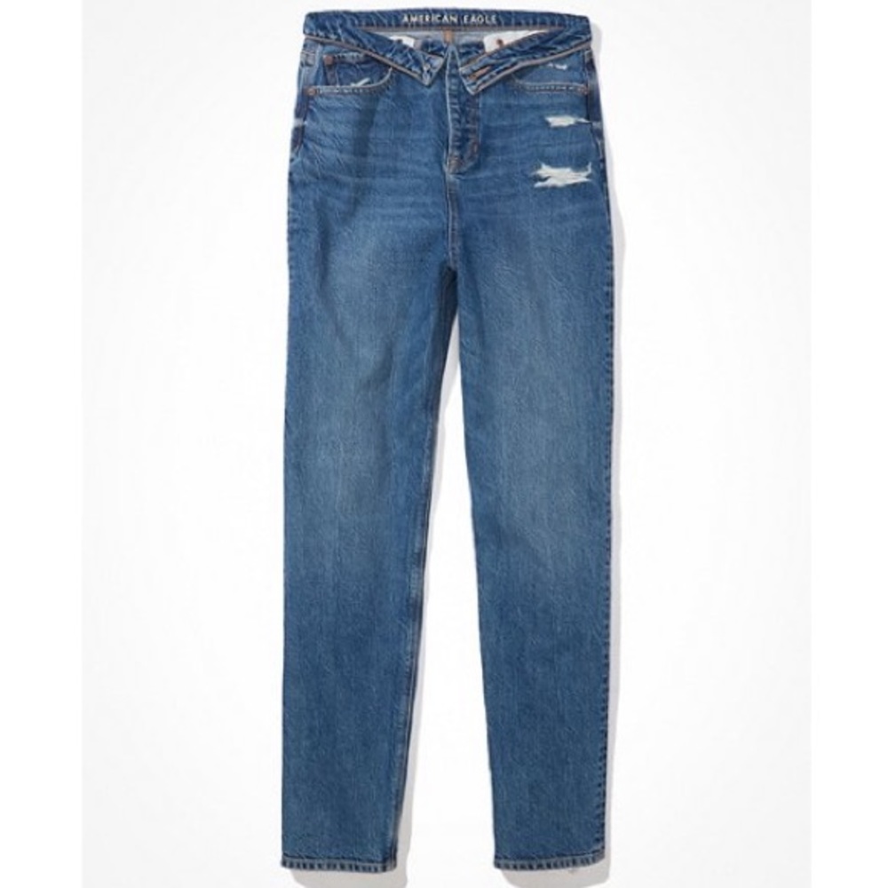 Brand new without tags. American Eagle highest waist baggy straight jeans